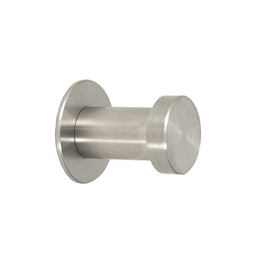 Art. 1068.25: Garderobenhaken aus Edelstahl Ø15x25mm mit Abschlussscheibe und Unterlegscheibe