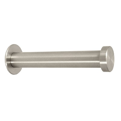 Art. 1068.90: Garderobenhaken aus Edelstahl Ø15x90mm mit Abschlussscheibe und Unterlegscheibe